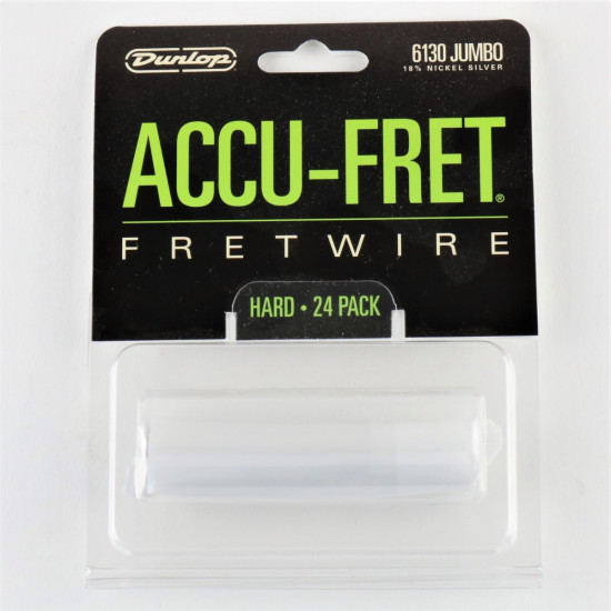 DUNLOP Jumbo Accu-Fret Fretwire 6130 HARD (Set 24)