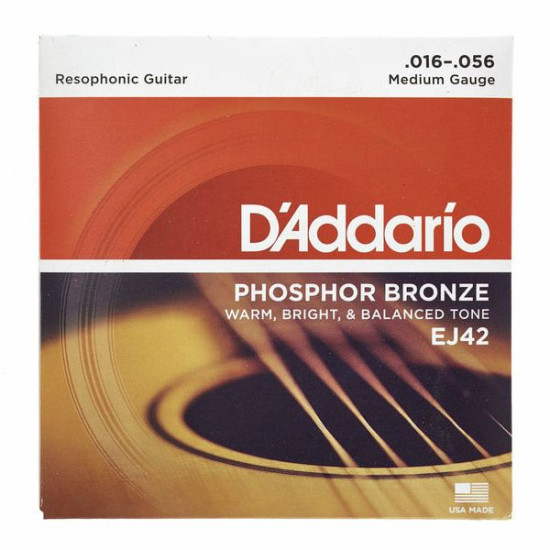 D'ADDARIO EJ42 Resophonic Strings Set .016-.056