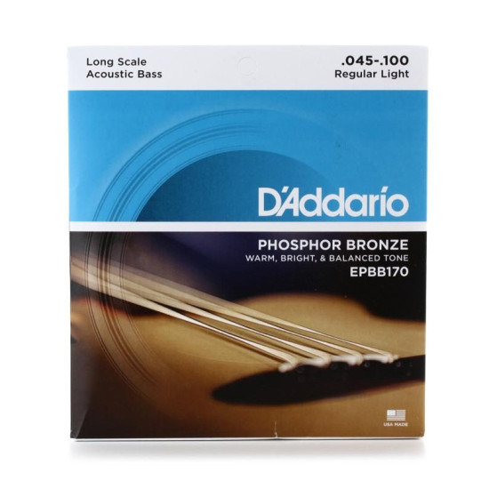 D'Addario EPBB170 Acoustic Bass Set Strings 45-100