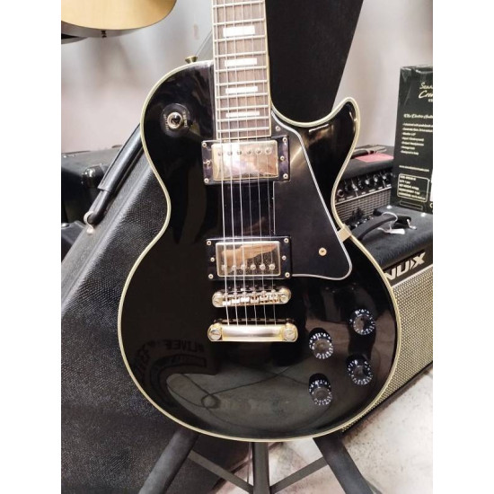 Epiphone Les Paul Custom Ebony 1994 w/Case - Made in Korea