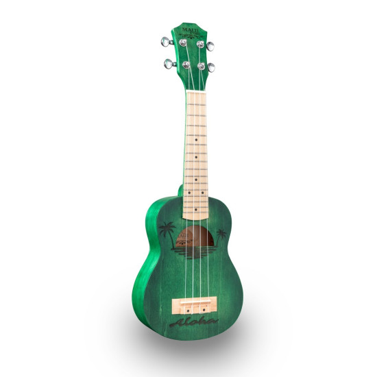 SOUNDSATION MAUI ETCHED S-GR UKULELE SOPRANO CON BORSA