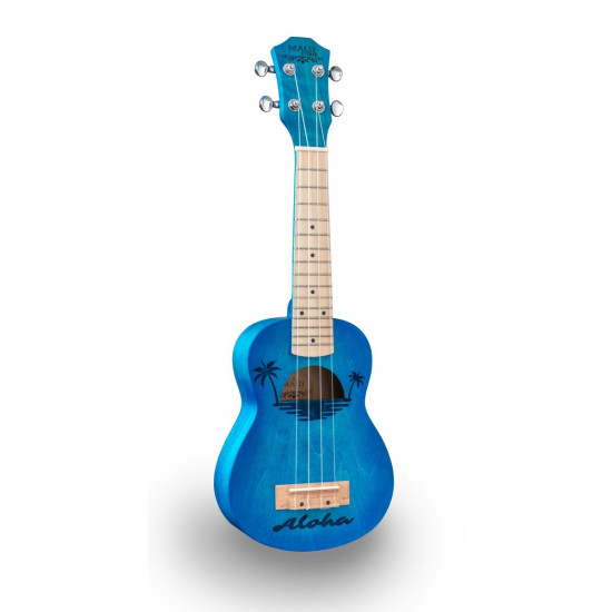 SOUNDSATION MAUI ETCHED S-LB UKULELE SOPRANO CON BORSA