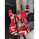 EVH FRANKIE RED / WHITE / BLACK Stripes Relic w/CASE 2nd - SOLD!