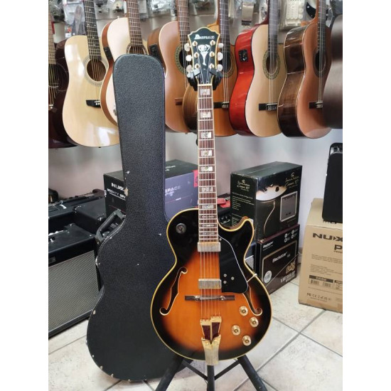 Ibanez GB10SE George Benson 2004 Brown Sunburst