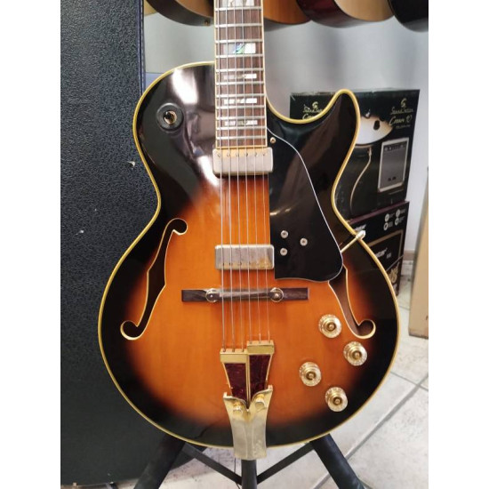 Ibanez GB10SE George Benson 2004 Brown Sunburst