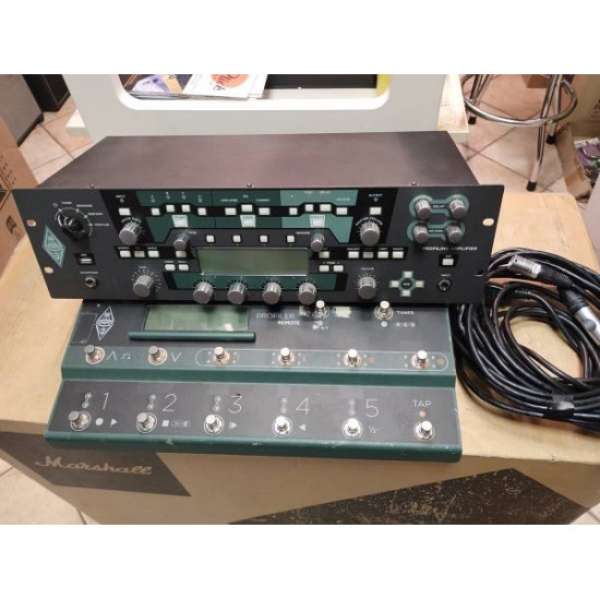 Kemper Profiling Amplifier Rack BK no power + Remote - SOLD!!