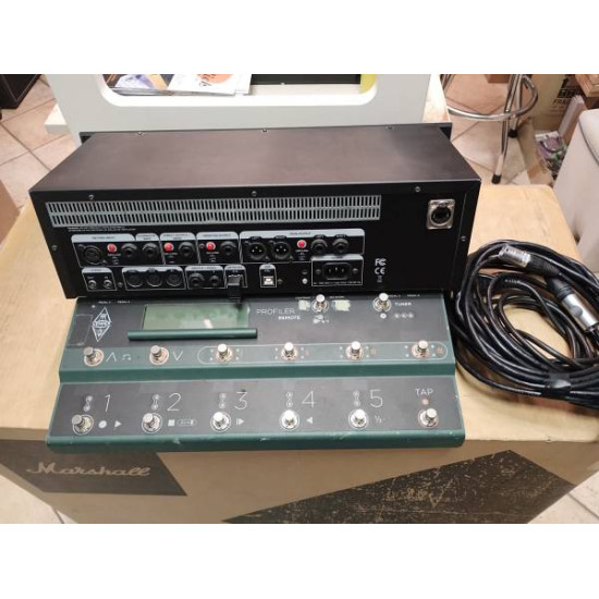 Kemper Profiling Amplifier Rack BK no power + Remote - SOLD!!