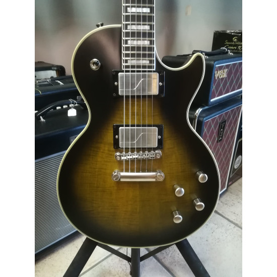 Epiphone Les Paul Prophecy Olive Tiger Aged 2nd - SOLD!