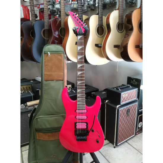 JACKSON DK3XR DINKY HSS NEON PINK w/Bag 2nd