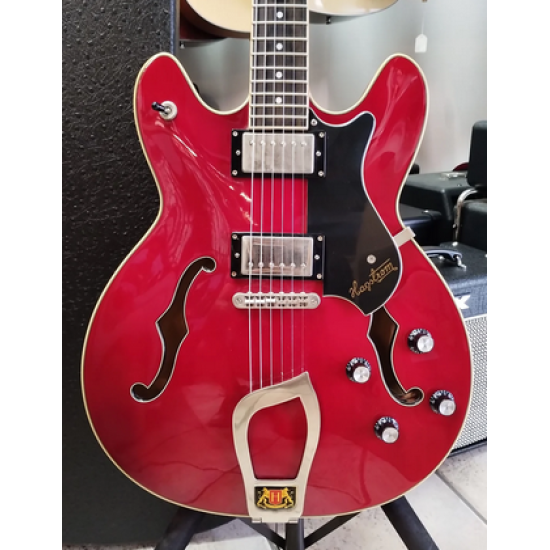 Hagstrom Viking Wild Cherry Transparent w/case 2nd - SOLD!