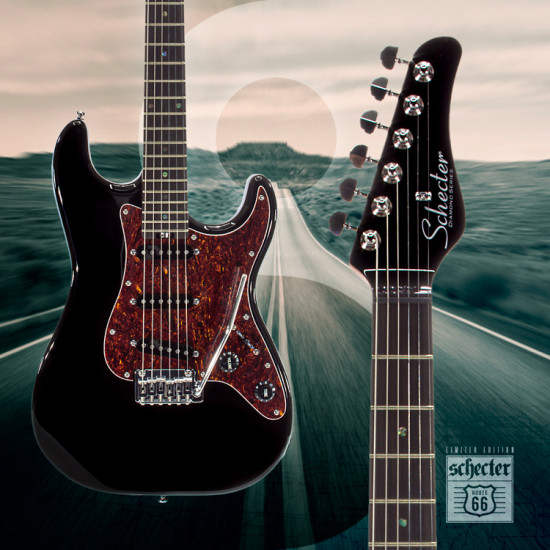 schecter route 66 limited edition