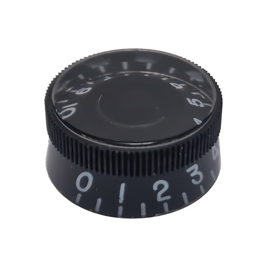 Cylindrical Control Knob Black