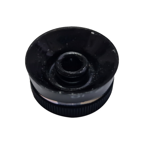 Cylindrical Control Knob Black