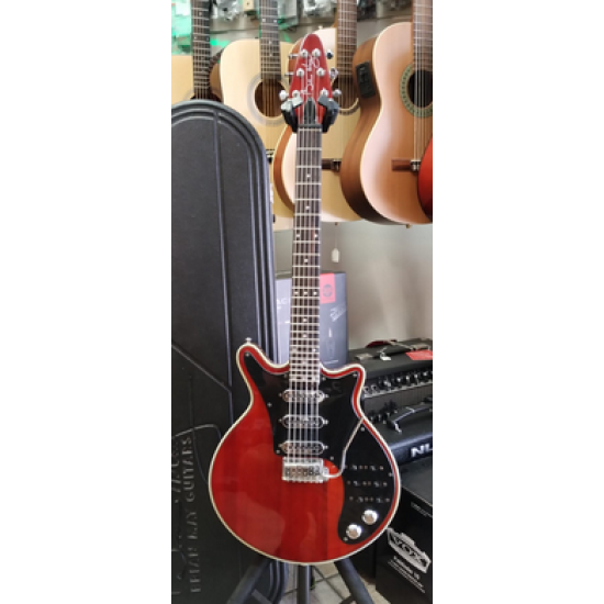 BHM Red Special Brian May Guitar 2006 with/Hiscox case